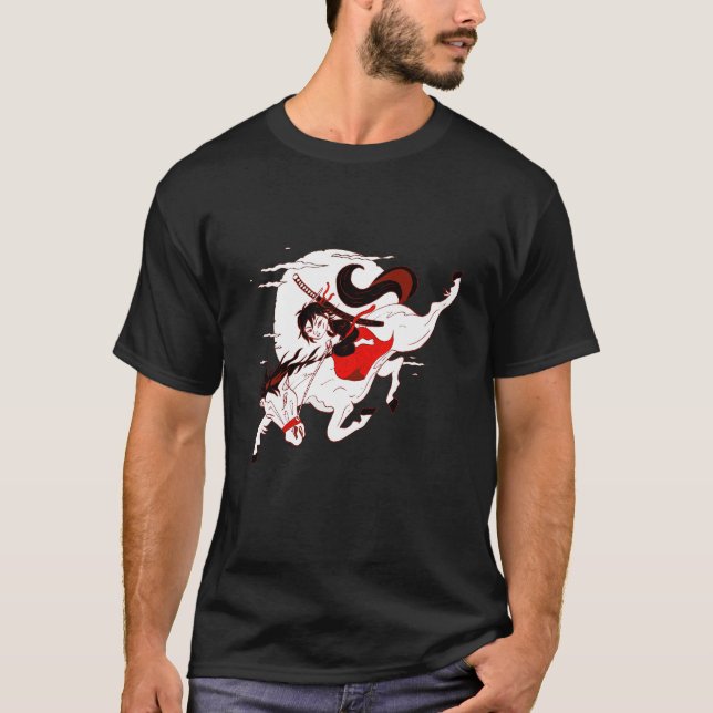Sie-Samurai T-Shirt (Vorderseite)