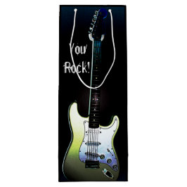 Sie schaukeln! , E-Gitarren-Wein-Geschenk-Tasche Geschenktüte Für Weinflaschen
