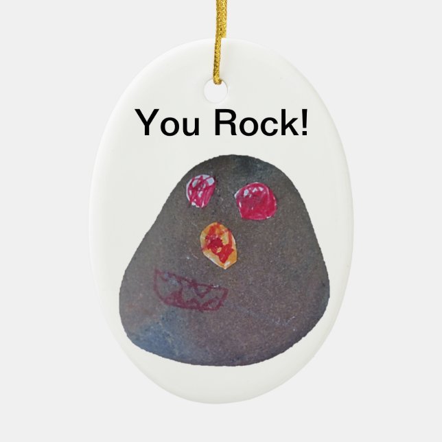 Sie schaukeln! keramik ornament (Vorne)