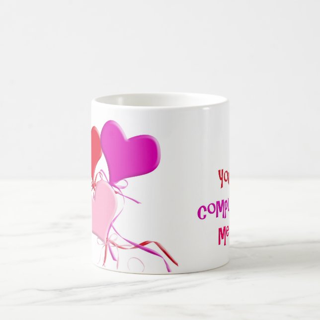 Sie schließen mich ab kaffeetasse (Mittel)