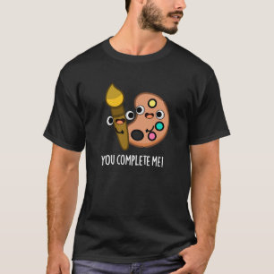 Sie schließen mich Funny Artist Puff Dark BG T-Shirt