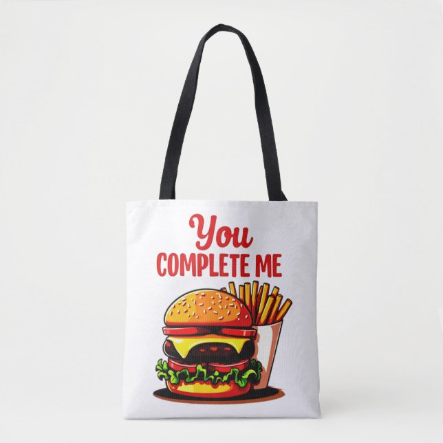 Sie schließen mir Pizza Graphic Tasche (Vorderseite)