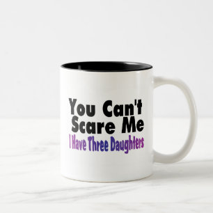 Sie schräg erschrecken mich, den ich drei Töchte Zweifarbige Tasse