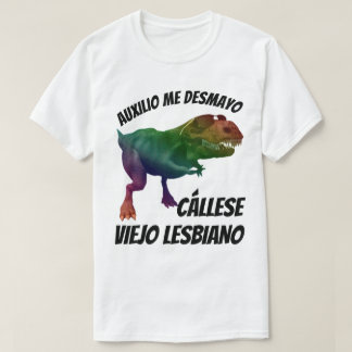 Sie schweigen sich Alt Lesbiano T-Shirt