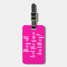 Sie sehen alle denselben Gepäckträger aus Gepäckanhänger