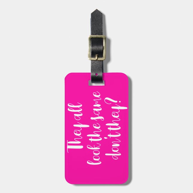 Sie sehen alle denselben Gepäckträger aus Gepäckanhänger (Vorderseite vertikal)