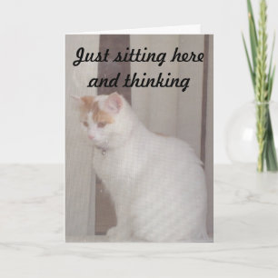 SIE SEHEN GROSS AUF "40". KARTE