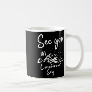 Sie sehen in Lenzkirch-saig Deutschland Ferienski Kaffeetasse