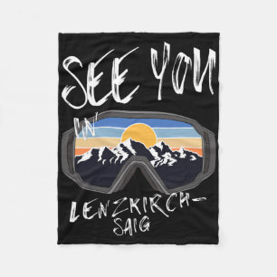 Sie sehen in Lenzkirch-saig Deutschland Urlaub Ski Fleecedecke