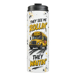 Sie sehen mich lustvollen Busfahrer Becher