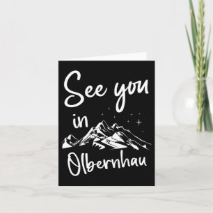 Sie sehen sich in Olbernhau Deutschland Urlaub Ski Karte