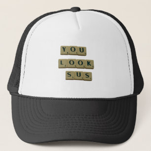 Sie sehen SUS Letter Tiles Great Quotes Geschenk Truckerkappe