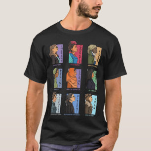 Sie Serie Real Women Retro Lover Geschenk starke W T-Shirt