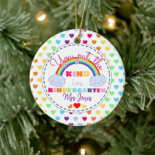 Sie setzen die Art in Kindergarten Weihnachtslehre Keramik Ornament