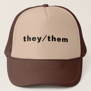 Sie, sie Geschlecht Pronouns Lgbtq Gay Pride moder Truckerkappe