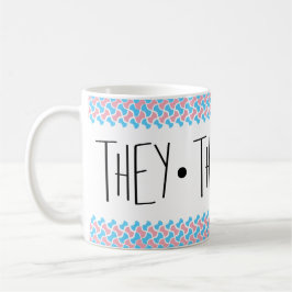 Sie/sie/ihre Pronomen Kaffeetasse
