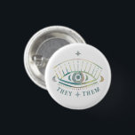 SIE/SIE KENNEN mystische Augenfarbe Magische Wasse Button<br><div class="desc">Dekorieren Sie Ihr Outfit mit diesem coolen Kunstknopf. Sie können ihn anpassen und auch Text hinzufügen. Karo in meinem Shop für viel mehr Farben,  Pronomen und Muster aller Art! Lass mir Bescheid,  wenn du auch etwas Gewohntes willst.</div>