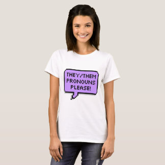 Sie/sie Pronomina T-Shirt