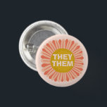 SIE / SIE Pronouns Sonnenblume Daisy Pride Button<br><div class="desc">Dekorieren Sie Ihr Outfit mit diesem coolen Kunstknopf. Macht ein großartiges Geschenk! Sie können ihn anpassen und auch Text hinzufügen. Karo in meinem Shop für viel mehr Farben und Muster! Lass mir Bescheid,  wenn du auch etwas Gewohntes willst.</div>