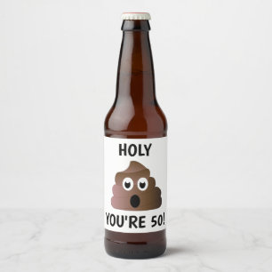 SIE SIND 50 BIERFLASCHENETIKETT