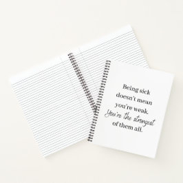Sie sind am stärksten von ihnen alle Notebook Notizbuch