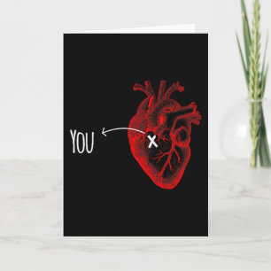 Sie sind anatomisch in meinem Herzen Paar Valentin Karte