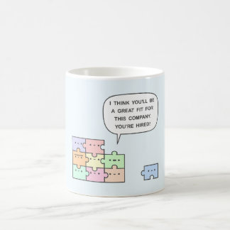 Sie sind angestellt! kaffeetasse