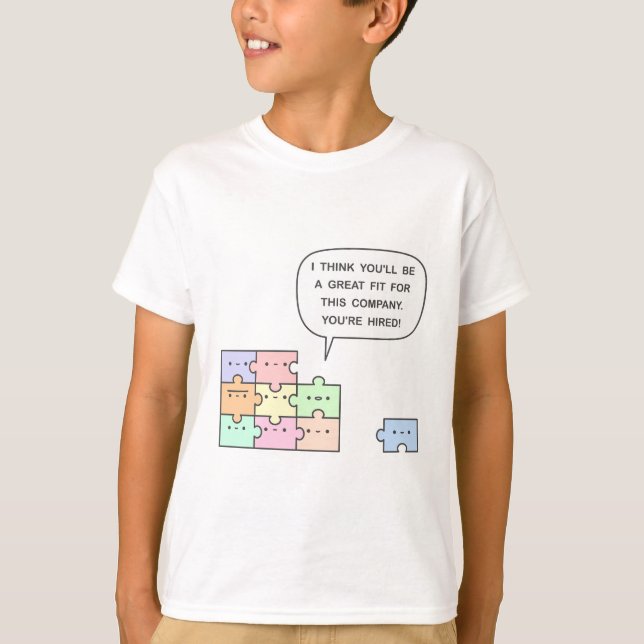 Sie sind angestellt! T-Shirt (Vorderseite)