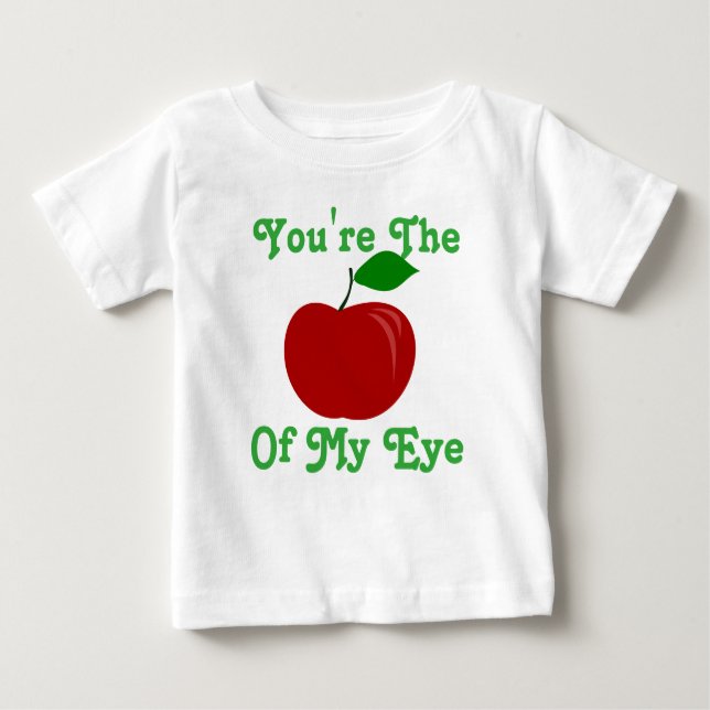 Sie sind Apple meiner Augenspitze Baby T-shirt (Vorderseite)