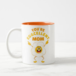 Sie sind ausgezeichnet Mama Spaß Niedlicher Cartoo Zweifarbige Tasse