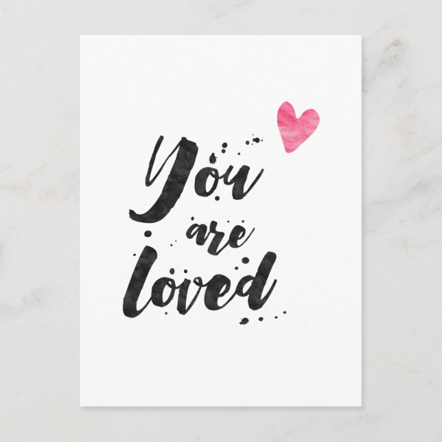Sie sind begeistert - Inspirationskarte Postkarte (Vorderseite)