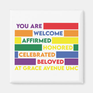 Sie sind Begrüßungsmagnet Magnet