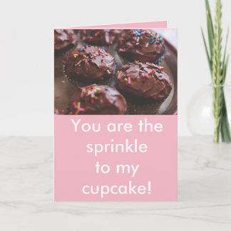 Sie sind besprühen zu meiner kleiner Kuchen Karte