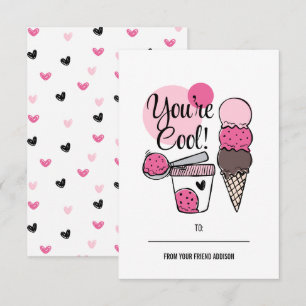 Sie sind Coole Kinder-Klasse Valentine Card Einladung