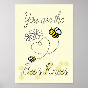 Sie sind das Art Print Poster der Biene