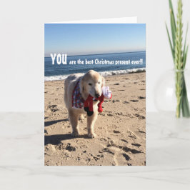 Sie sind das beste Weihnachtsgeschenk aller Zeiten Karte