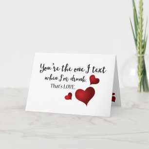 Sie sind das einmalige Valentinziffer Feiertagskarte