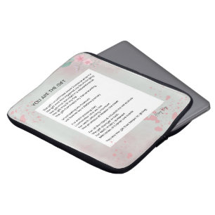 Sie sind das Geschenk - Selbst-Liebe Inspiration G Laptopschutzhülle