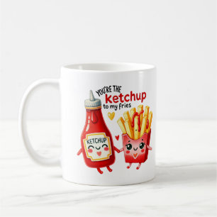 Sie sind das Ketchup zu My Fries -Tasse Kaffeetasse