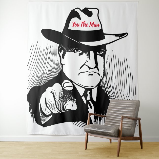 Sie sind das menschliche Band Wandteppich (Beispiel)