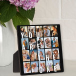 Sie sind das One 20 Picture Collage Foto Fotoplatte<br><div class="desc">Romantisches Foto-Geschenk für Ihren Partner - perfekt für einen Hochzeitstag, Verlobung, Heiratsantrag etc. Das Design enthält einen überdimensionalen Druck, der als "Sie sind der Einzige" auf Ihren Bildern als Overlay angezeigt wird. Die Fotovorlage ist für Sie ein Set, um 20 Ihrer Lieblings-Fotos hinzuzufügen, die alle im vertikalen Porträtformat angezeigt werden....</div>