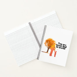 Sie sind der beste Vater der Welt - Herzlicher Typ Notizbuch