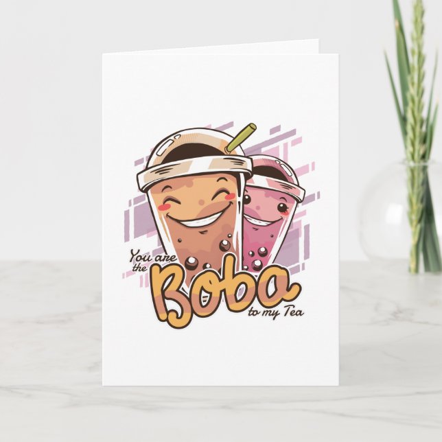 Sie sind der Boba Karte (Vorderseite)