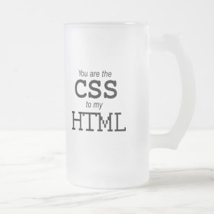 Sie sind der CSS zu meinem HTML Mattglas Bierglas