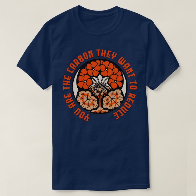 Sie sind der Kohlenstoff, den sie Gewollt haben, u T-Shirt (Design vorne)