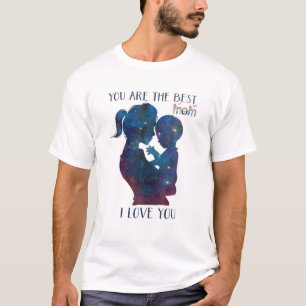 Sie sind die beste Mama, die ich Liebe Sie Mama Bl T-Shirt