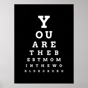 Sie sind die beste Mama in der Welt Poster