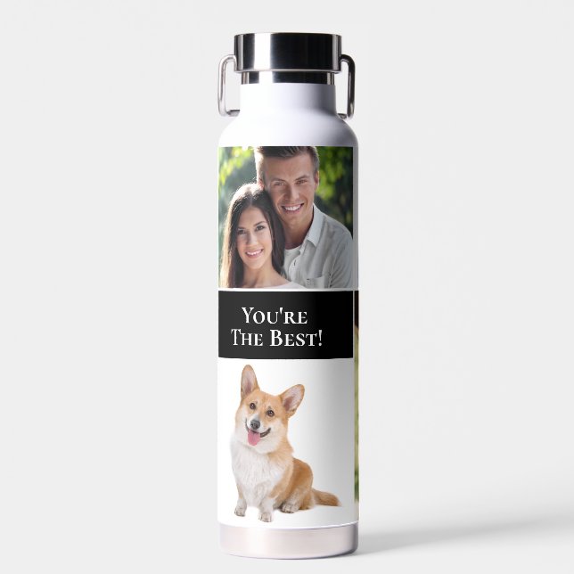 Sie sind die besten benutzerdefinierten 4 Foto Eri Trinkflasche (Vorne)