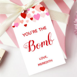 Sie sind die Geschenkmarke "Bomb Valentins Day Bat Geschenkanhänger