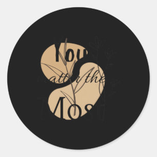 Sie sind die positivsten Vibes, die den Aufkleber 